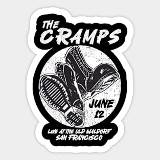 The cramps Sticker